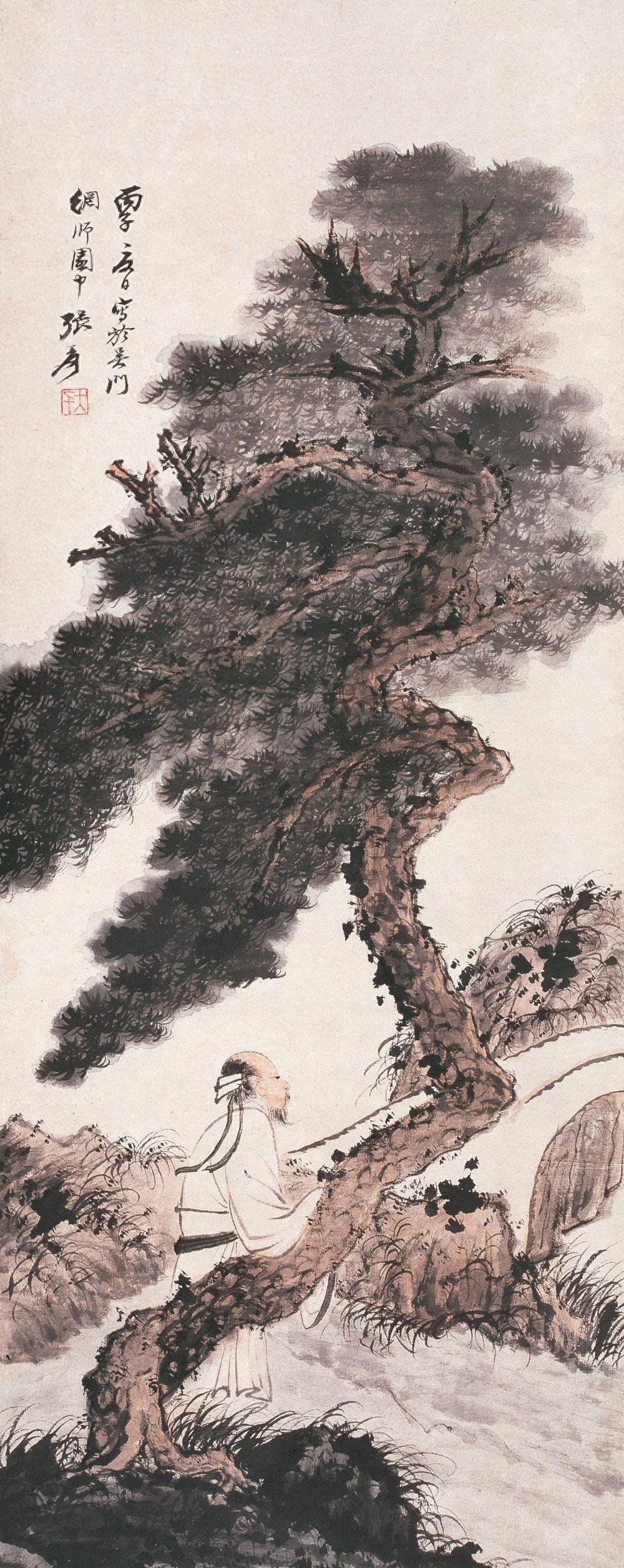 张大千经典山水作品，名不虚传！